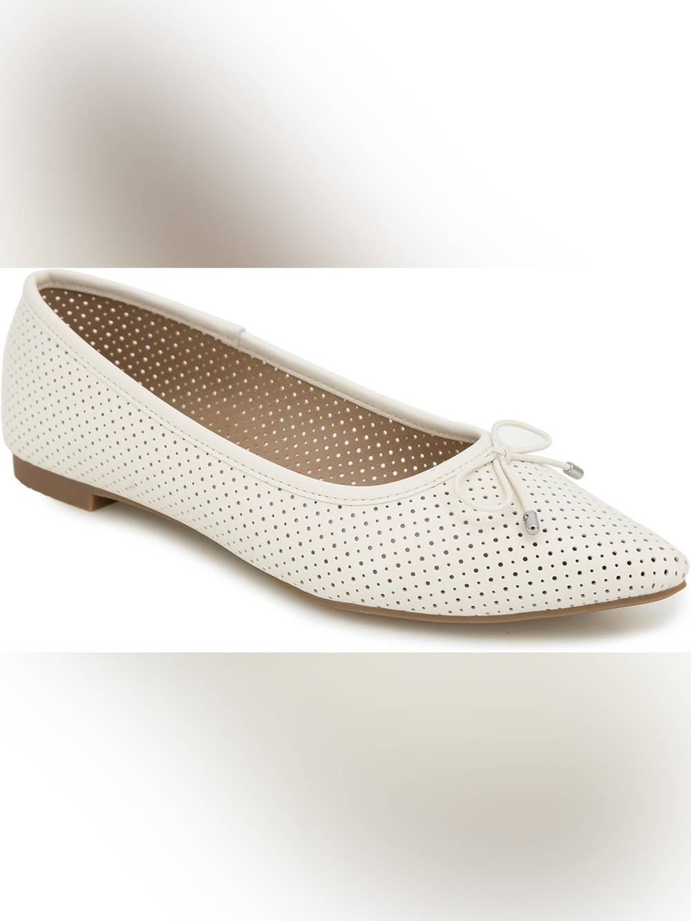 Women's Esprit Phoenix Perforated Ballet Flat - Stone